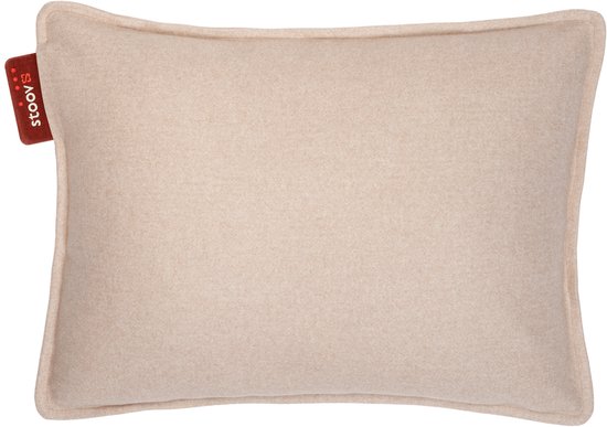 Stoov S2 Warmtekussen | Ploov Soft Beige | Duurzaam & Draadloos | Infrarood warmtekussen | 45x60 cm | Plus batterij