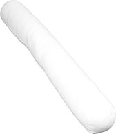 Polydaun - slaapmaatje lange jan - langwerpig kussen - lichaamskussen - zijslaapkussen - voedingskussen - body pillow - 110x15 cm - met afneembare hoes
