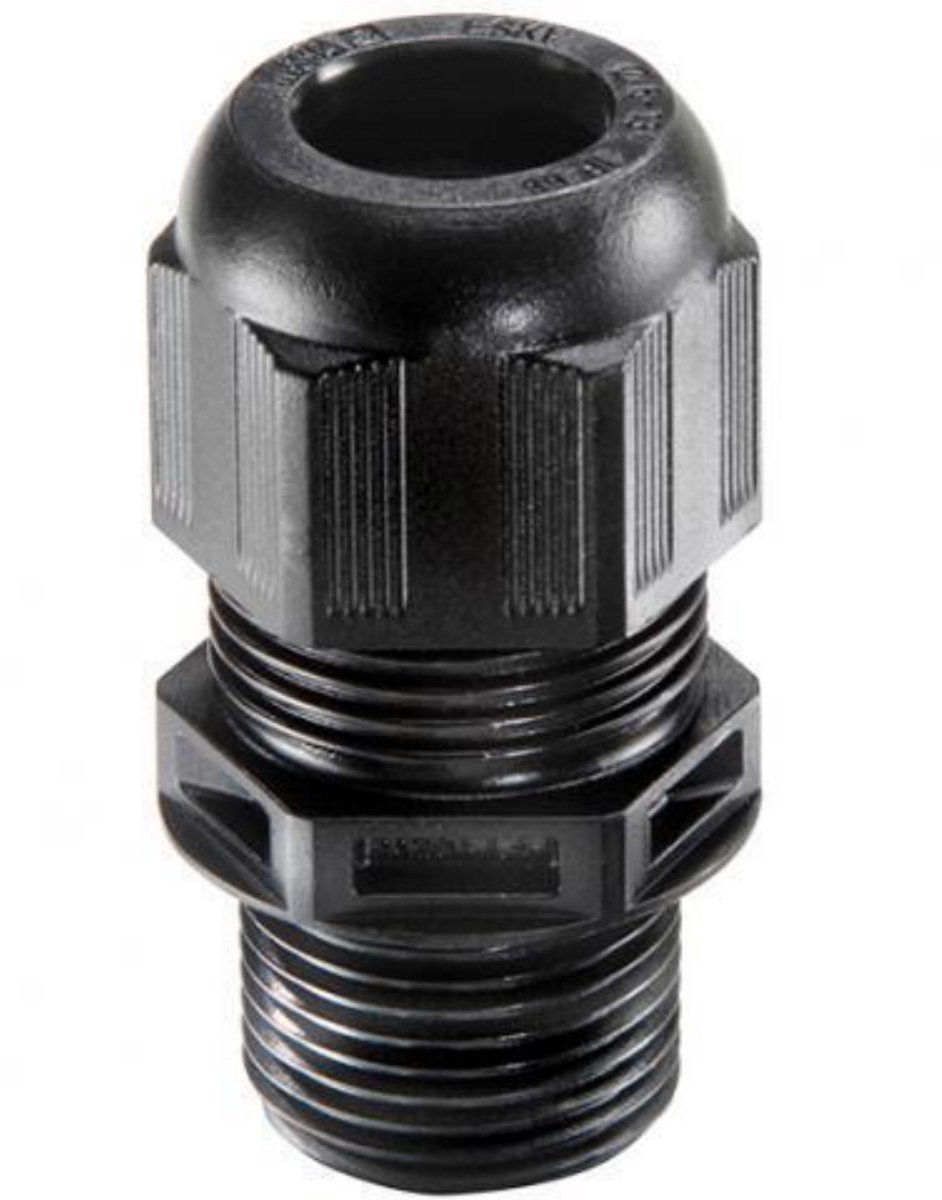 Wiska wartel M16 doorlaat 4-7mm - zwart (564051)