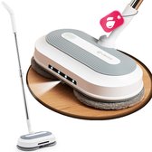 Bol.com Vlectro - Draadloze Elektrische Vloerreiniger - Roterende Elektrische Dweil & Vloerreiniger aanbieding