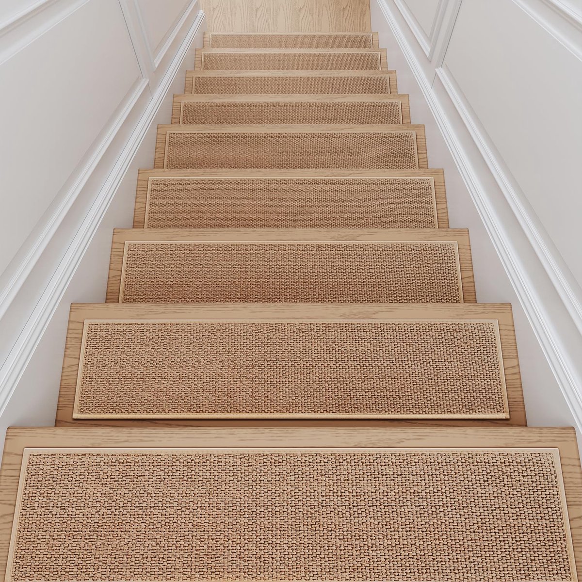 Ibenzoa® Multifunctionele Trapdoeken Set - 15 Stuks, 76 x 20 cm, Voor Veiligheid en Geluidsreductie