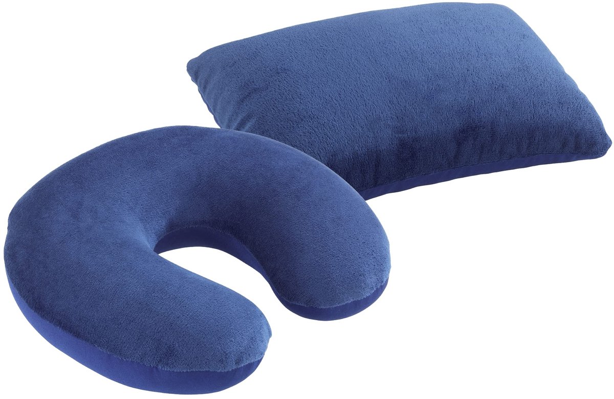Ibenzoa® Compact en Multifunctioneel Reiskussen met Verstelbare Neksteun voor Comfortabele Reizen