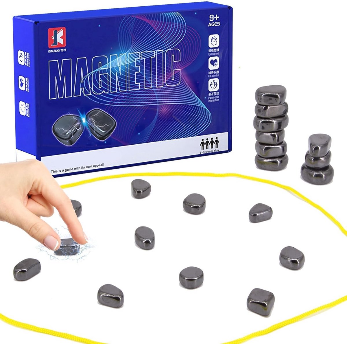 Draagbaar Magnetisch Schaakspel voor Reizen - Ideaal voor Familiebijeenkomsten en Spelletjesavonden
