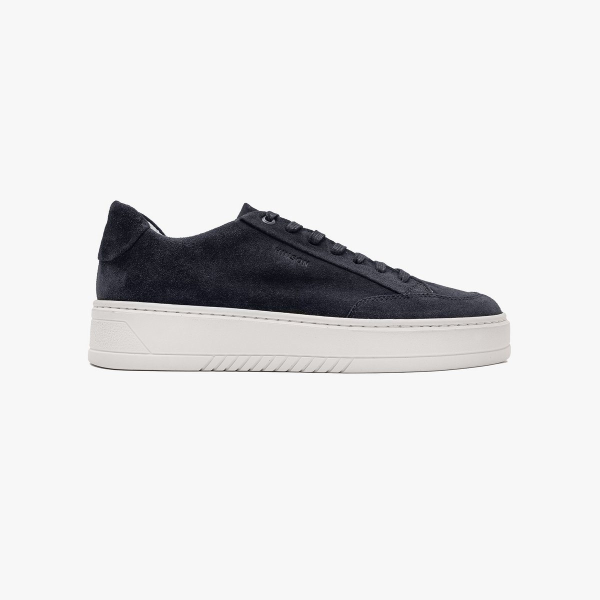 Hinson miller retro sneakers donkerblauw suède