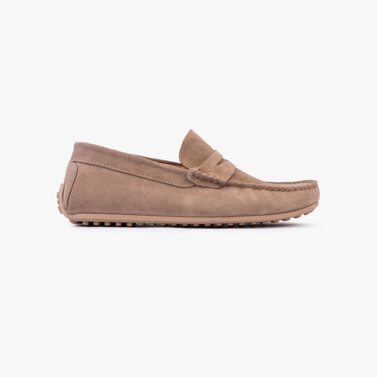 Mocassins Bjorn en daim sable