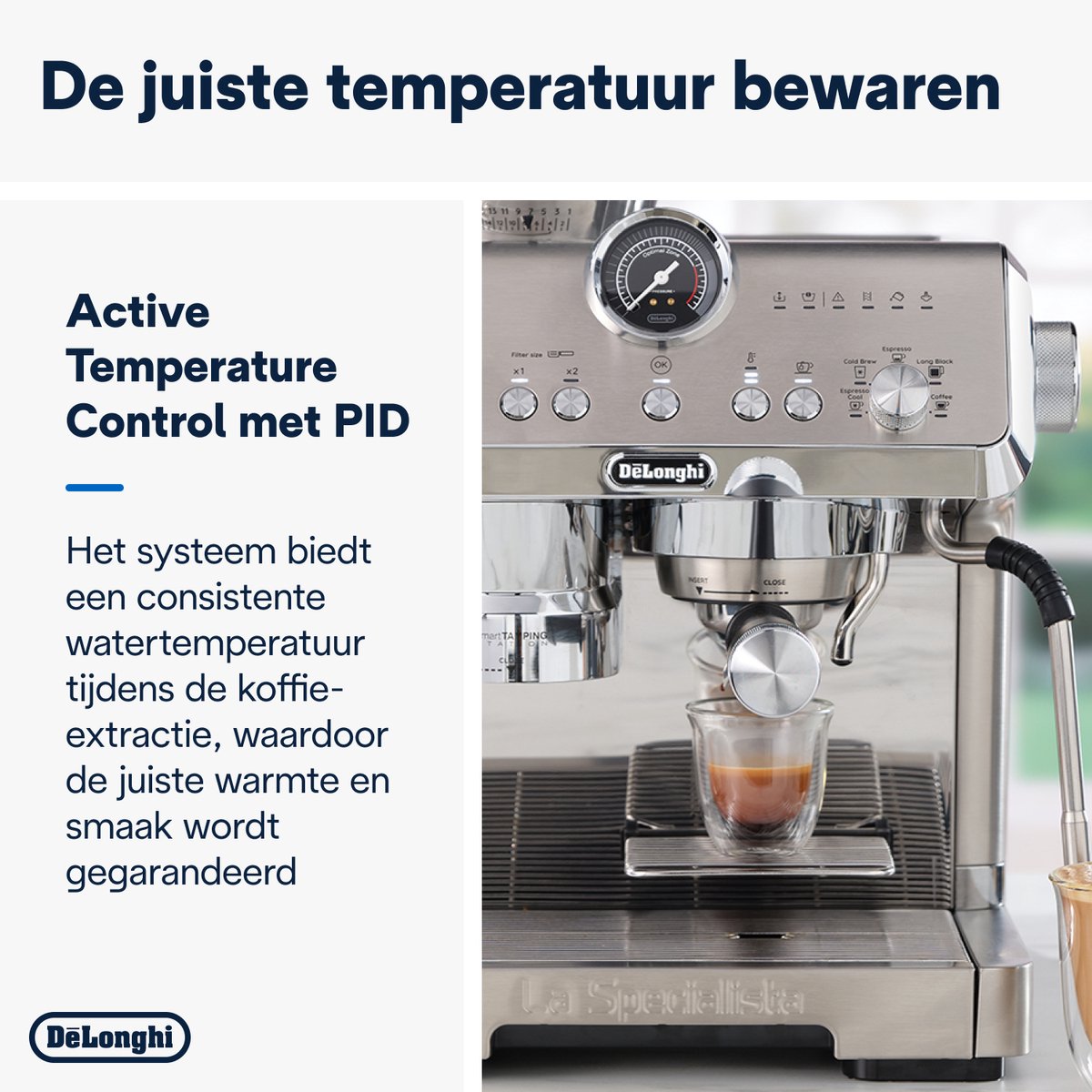 De'Longhi La Specialista Opera EC9555.M - Pistonmachine met bonenmaler - Metal - Cold Breg — afbeelding 6