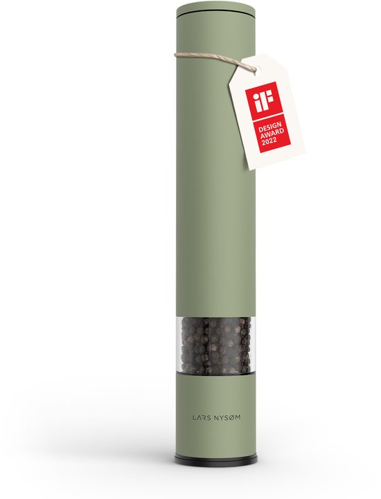 LARS NYSØM 'Lagom' Moulin à sel et à poivre manuel grand Sage