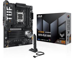 ASUS TUF GAMING X870-PLUS WIFI - Moederbord - ATX - Socket AM5 - AMD X870 - DDR5 - USB 4 - Wi-Fi 7 - Realtek Audio