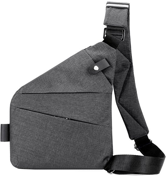 Flintronic Sling Bag, Borsttas met USB Anti-Diefstal Flintronic Sling Bag, Borsttas met USB Anti-Diefstal