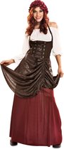 VIVING COSTUMES / JUINSA - Middeleeuws serveerster kostuum voor vrouwen - M / L