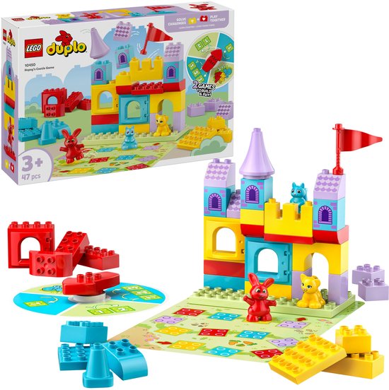 LEGO DUPLO Hopsy's Kasteelspel Educatief Speelgoed Bordspel - 10450 van Merkloos — afbeelding 2