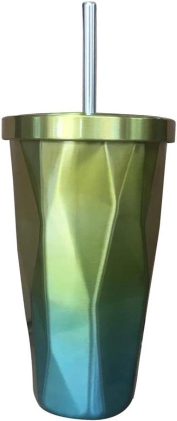 Geïsoleerde Roestvrijstalen Beker Camelbak Thrive Tumbler Roestvrij Stalen Isolerende Beker 600 Ml | Lekslot Deksel | Moss Groen Camelbak Kids Bite
