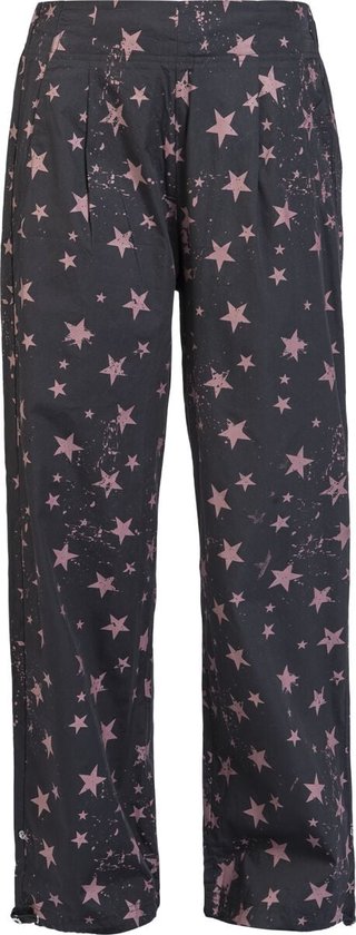 R.E.D. Rock-Engineered Design zwarte broek met sterren - Dames - XL