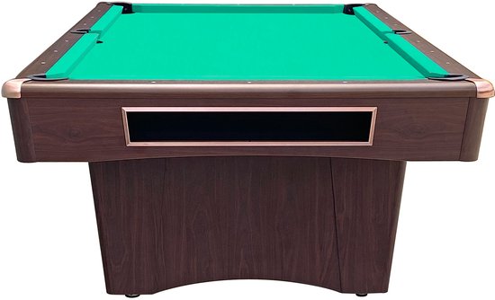 Eliminator III pooltafel Buffalo 8ft bruin van Merkloos — afbeelding 2