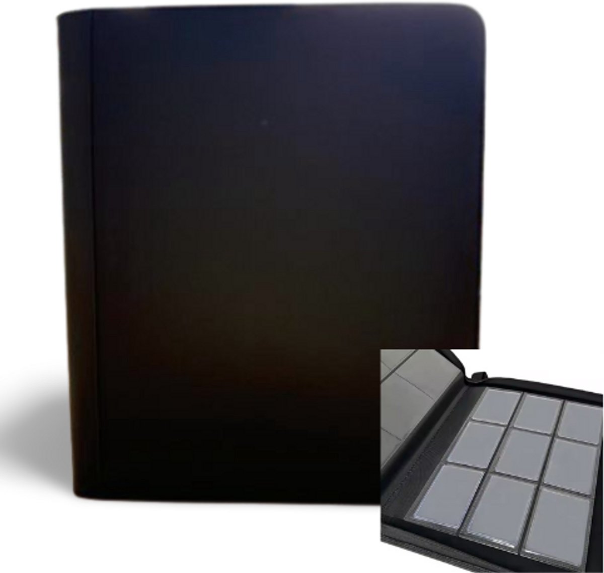 Zoettt Premium toploader binder - 3x4 map voor 288 Trading Cards met rits