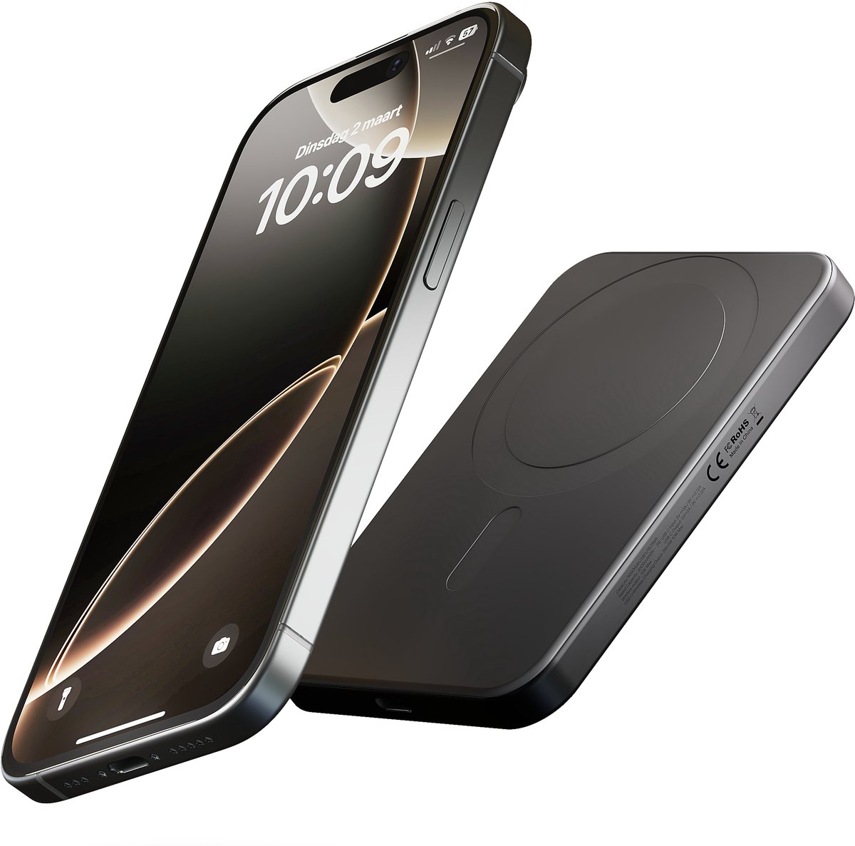 ZENS MagSafe Powerbank Pro 5000 mAh zwart - afbeelding 2