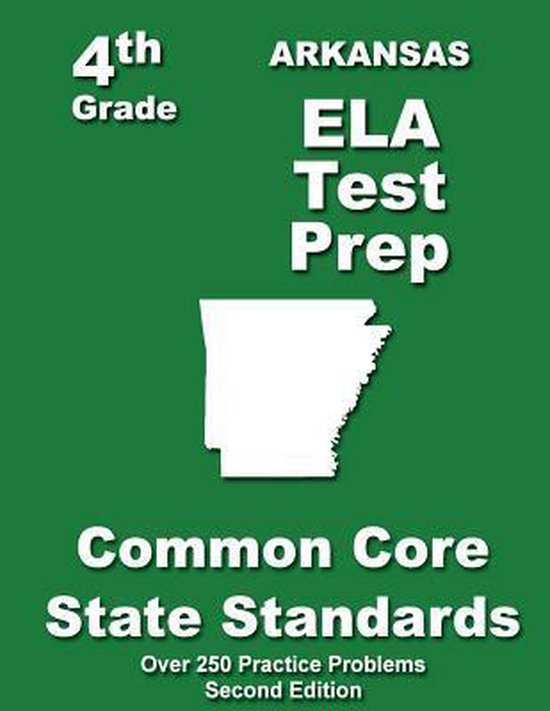 Arkansas 4th Grade Ela Test Prep - cover