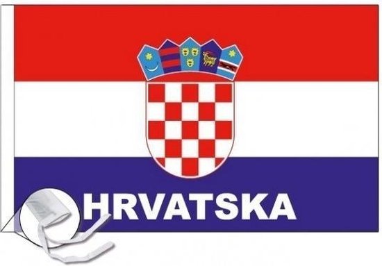 Croatie Drapeau national Pays dEurope Symbole Mark Motif rond badge à épingle Bouton 5 pcs XL 