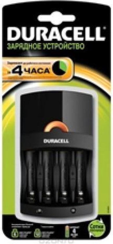 Duracell batterijoplader AA - AAA - plaats voor 4 batterijen - Universele  batterij oplader | bol.com