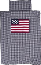 Taftan - Dekbedovertrek - Amerikaanse vlag - 100 x 135 cm