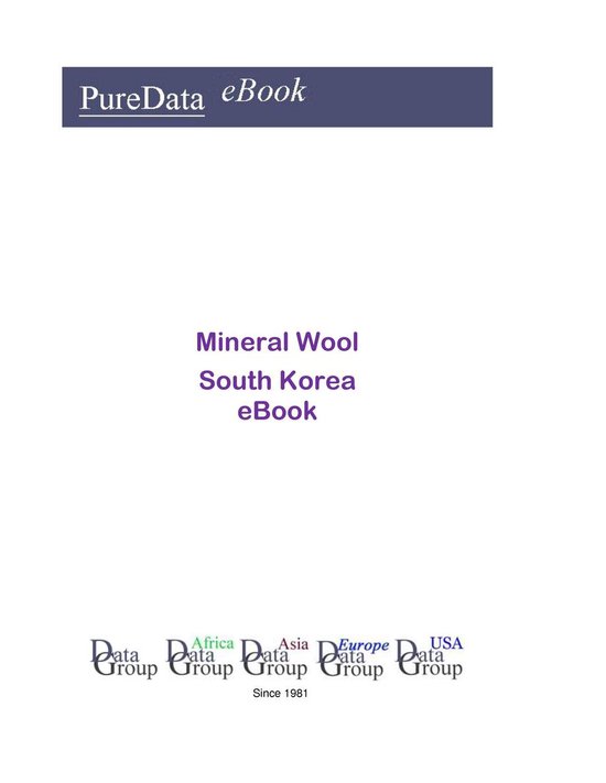 PureData eBook - Mineral Wool in South Korea - cover