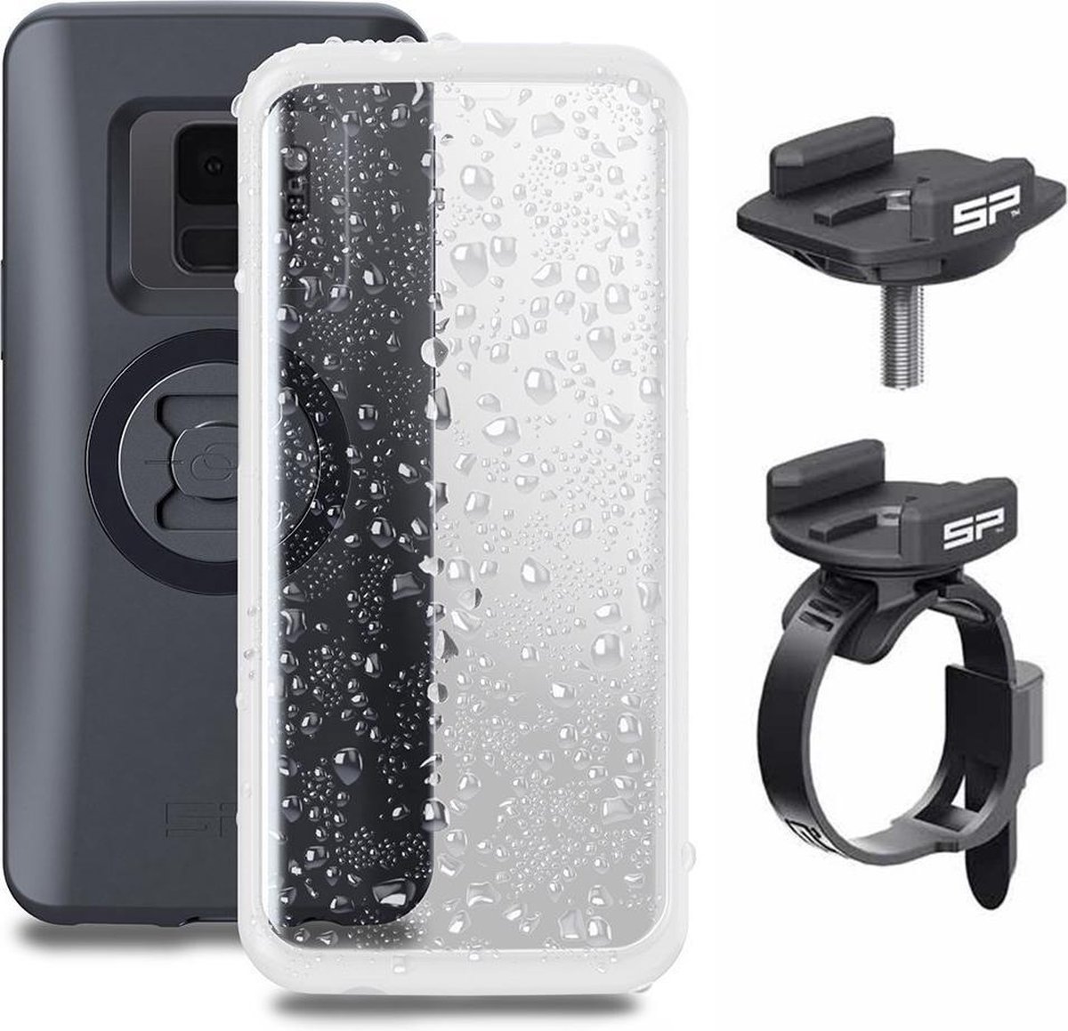 Sp Connect Sp Bike Bundle S8+ Smartphone-Stuurhouder Zwart