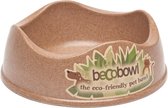 Beco Pets Voerbak - Waterbak voor Honden - Zeer Sterk - Vaatwasserbestendig - Bruin - Large