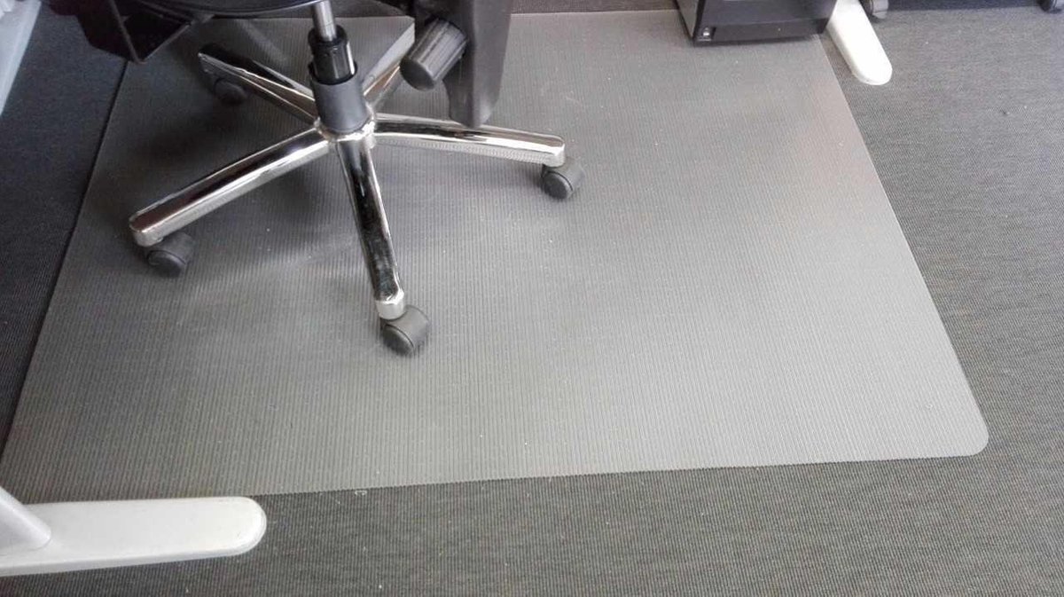 Bureaustoel mat voor tapijt - 91,4 x 121,9 cm | bol.com