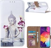 Buddha Boekmodel Hoesje Samsung Galaxy A70
