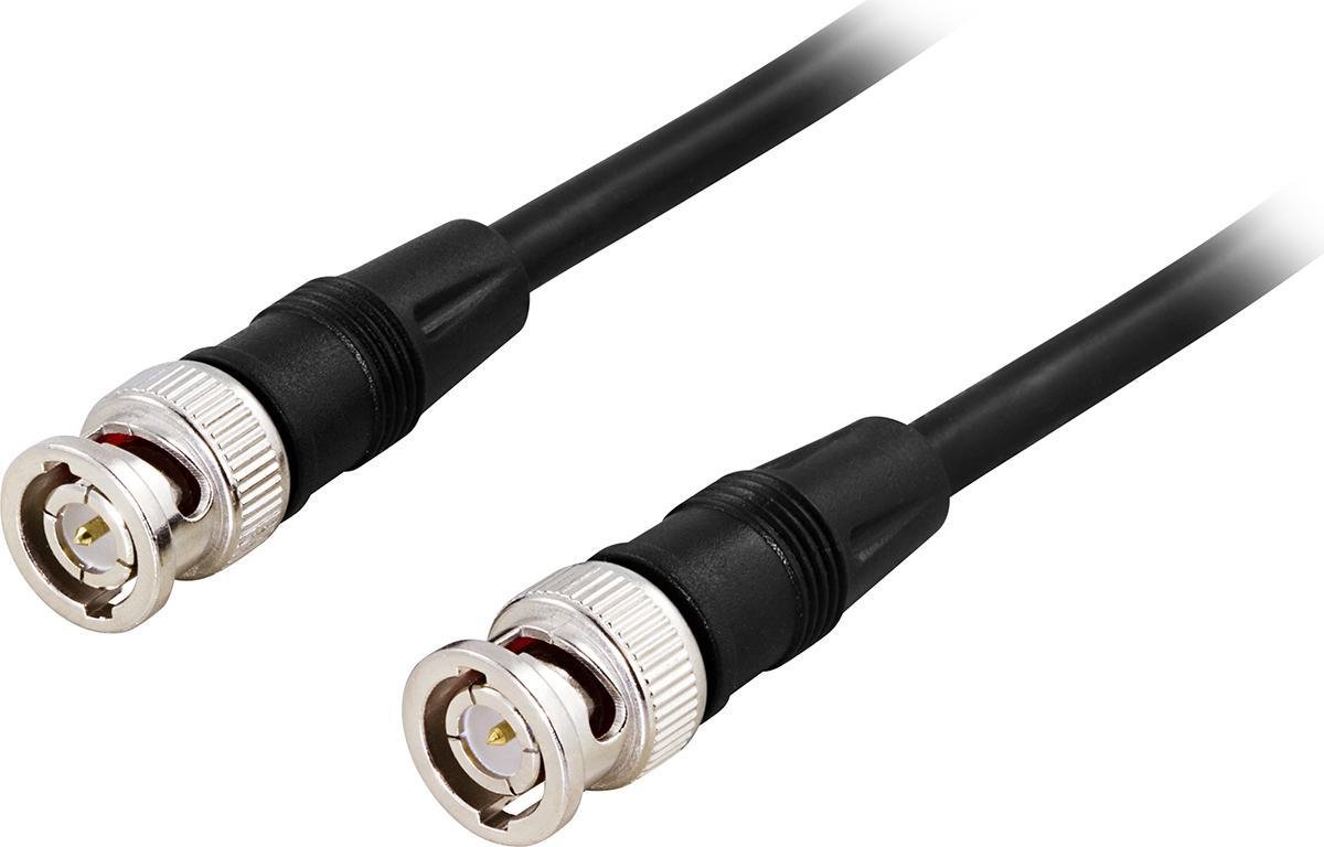 DELTACO DEL-249, Krimp connector coaxkabel, BNC, RG59, 20M