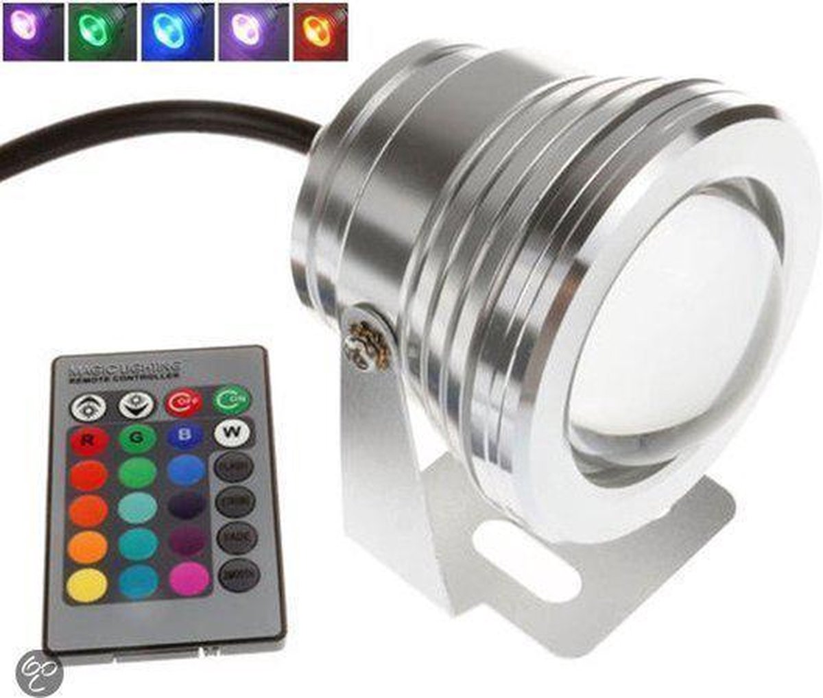 10 watt LED spot light RGB Focus Lens outdoor 12 volt