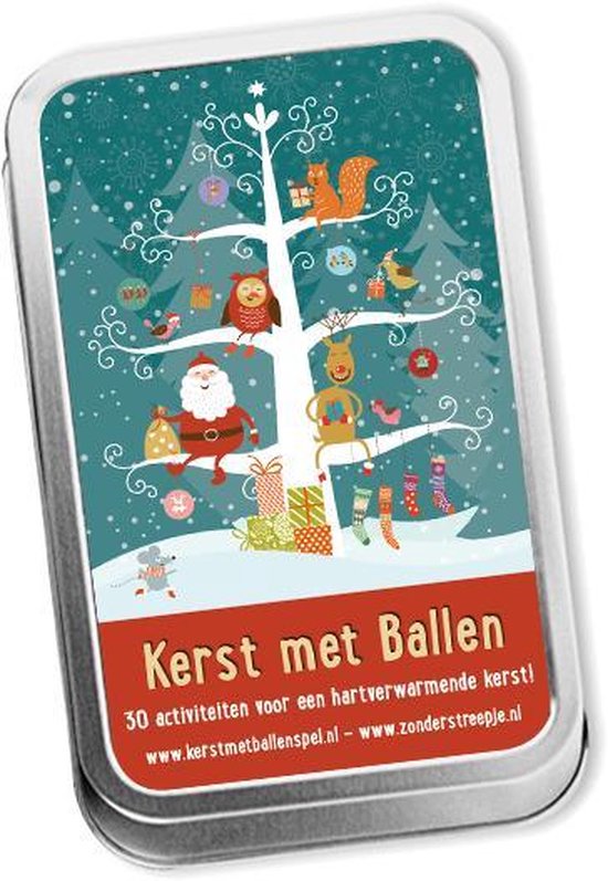 Kerst met Ballen - partygame kerst of oud&nieuw - familiespel - 3+
