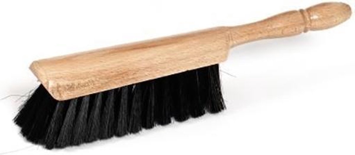 Goedkoopste Handstoffer RALTEC 17cm zwart gemengd paardehaar