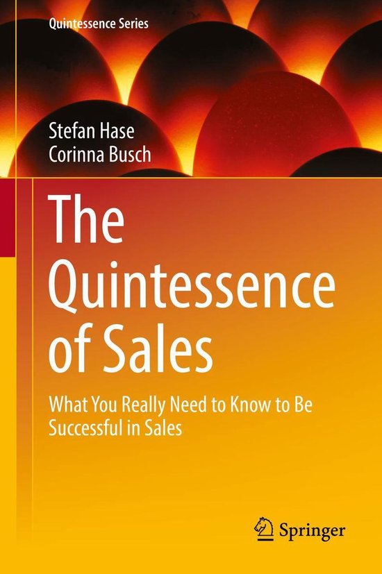 Business and Management (R0) - The Quintessence of Sales - cover