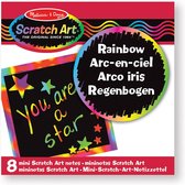 Melissa & Doug - Rainbow Mini Scratch Art Notes (in Display)