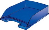 10x Leitz brievenbakje Plus 5226 blauw transparant