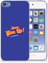 Geschikt voor iPod Touch 5 | 6 Uniek TPU Hoesje Never Give Up