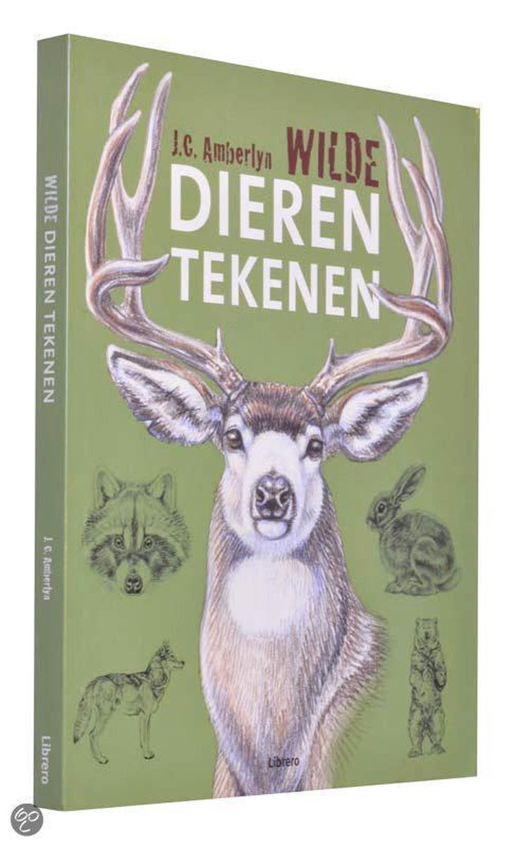 Nieuw bol.com | Wilde Dieren Tekenen, J.C. Amberlyn | 9789057649653 | Boeken MR-83