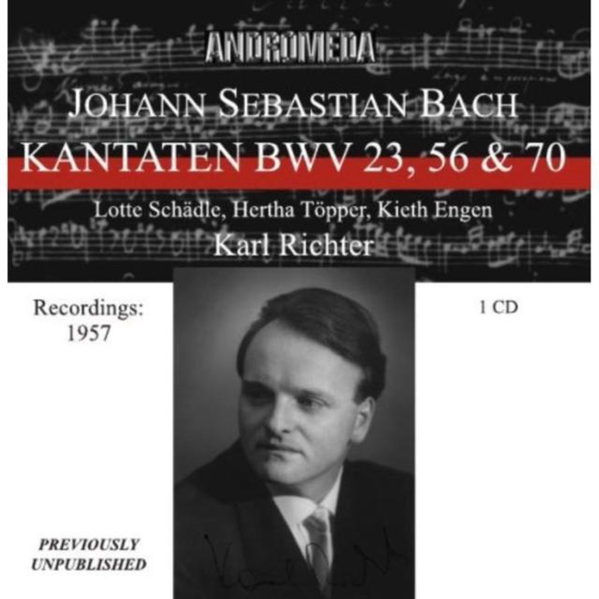 Bach: Canatatas Bw 23,56 & 70 (Muni