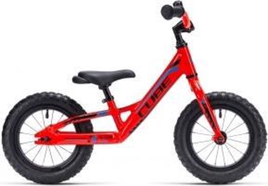 Cube Cubie 120 kinder loopfiets Aluminium Red | bol.com