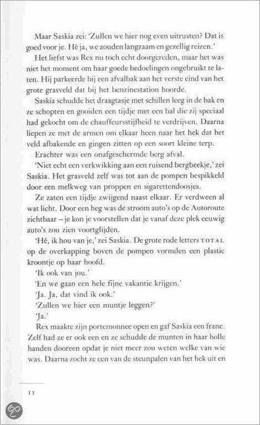Een pagina uit een boek met tekst. De tekst is gedrukt in het Nederlands.