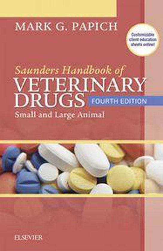 Saunders Handbook of Veterinary Drugs - E-Book - cover