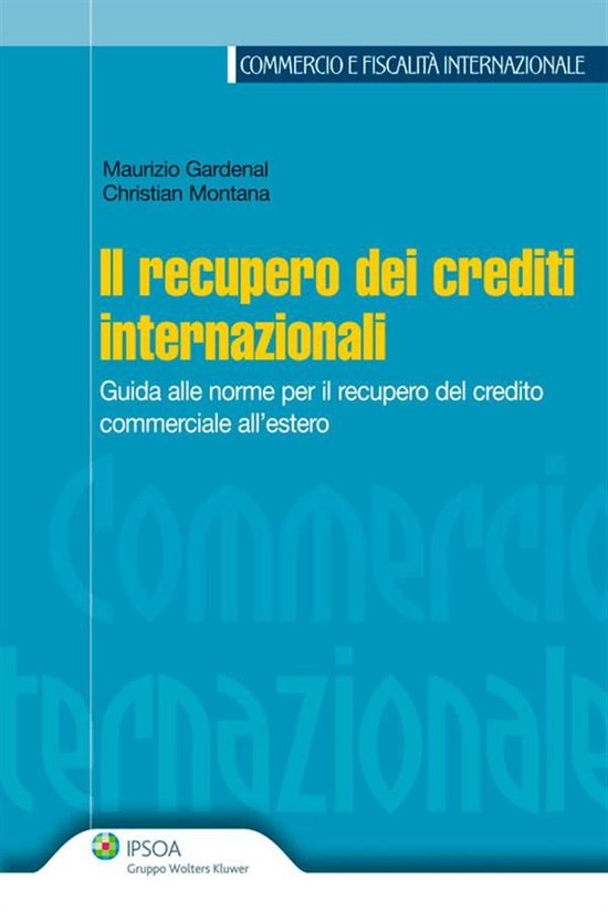 Il recupero dei crediti internazionali - cover