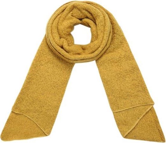 Warme dames sjaal Comfy Winter|Okergeel|Effen shawl | bol