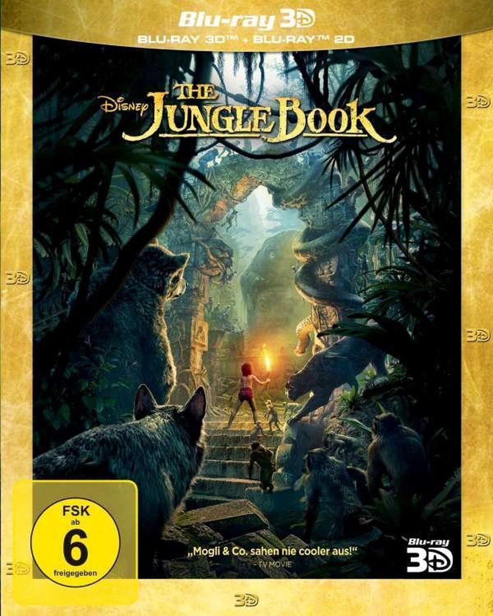 The Jungle Book (2016) (3D & 2D Blu-ray) - 
