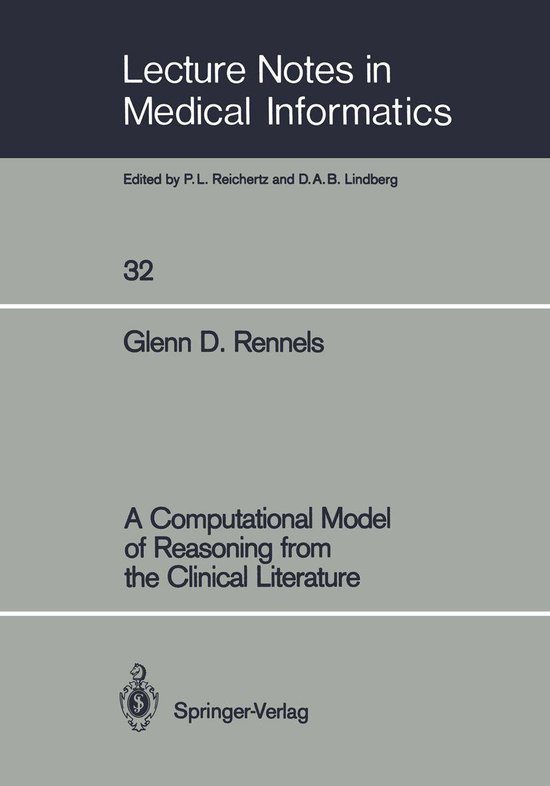 Medicine (R0) - A Computational Model of Reasoning from the  ... - cover