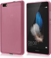 Huawei P8 Lite TPU back case cover Hoesje Roze