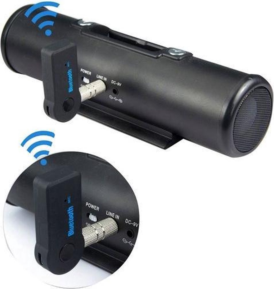 Premium Bluetooth V3.1 Geweldige Muziekontvanger Streamer | Draadloze Bluetooth V3.1 verbinding via deze bluetooth receiver! - Merkloos