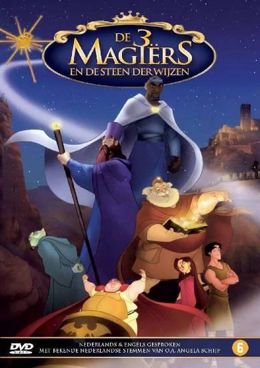 Drie Magiers En De Steen Der Wijzen (Dvd), Angela Schijf Dvd's Drie Magiers En De Steen Der Wijzen (Dvd), Angela Schijf Dvd's