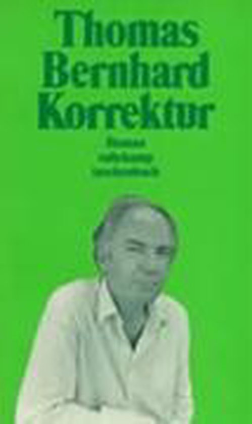 Boek cover Korrektur van Thomas Bernhard (Paperback)